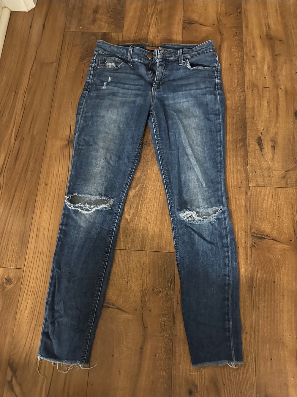 Joe's Jeans Medium Blue Denim with Brown Leather Tag